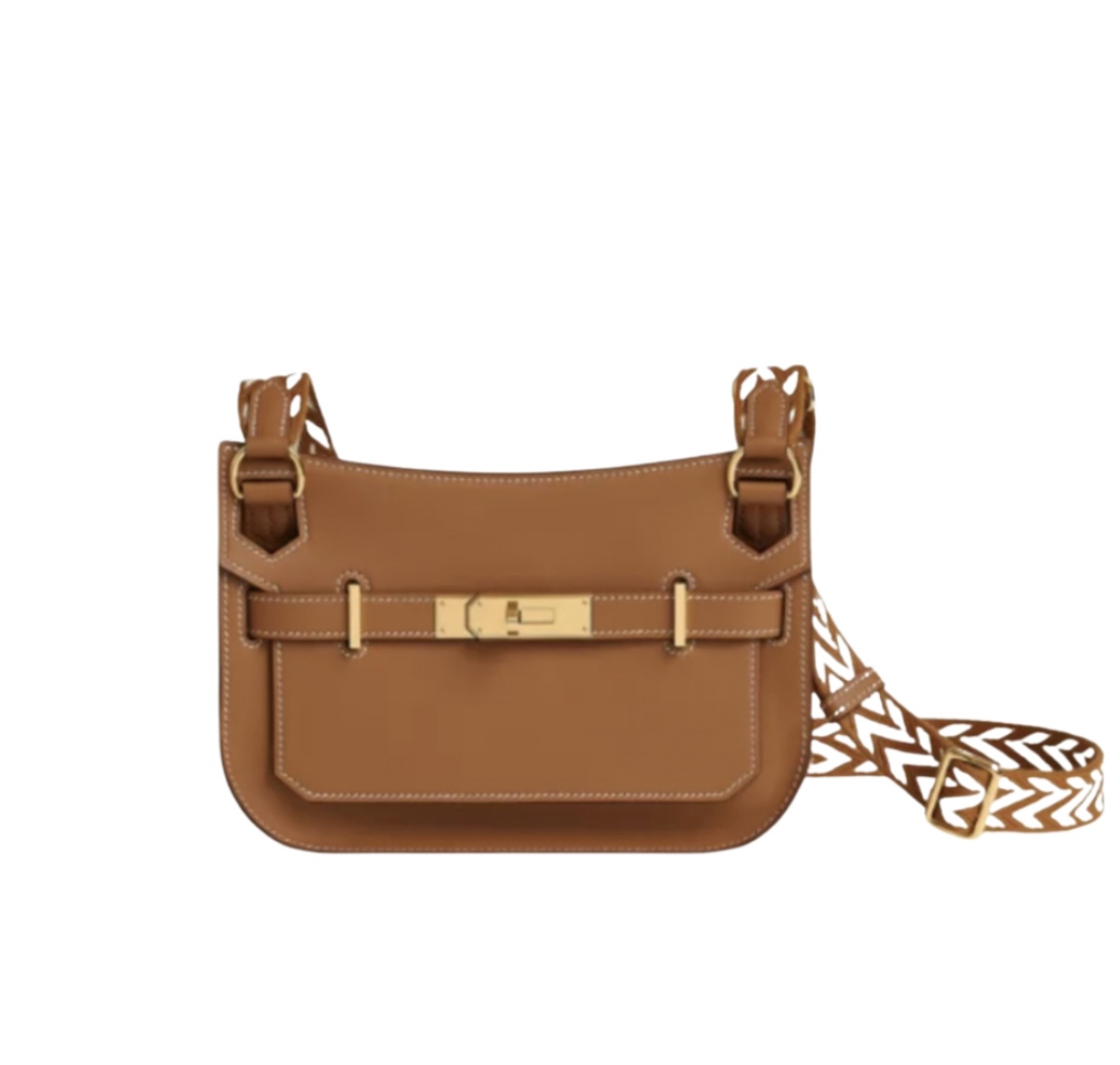 Hermes Jypsiere Mini Gold Evercolor & Gold Hardware