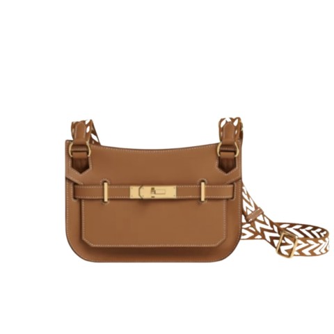 Hermes Jypsiere Mini Gold Evercolor & Gold Hardware