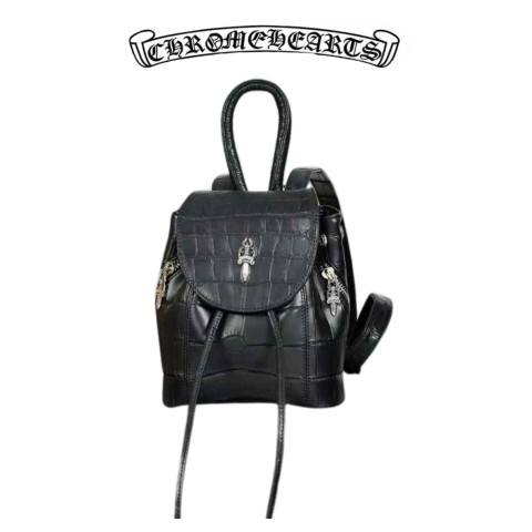 Chrome Hearts Alligator Dagger Leather Mini Backpack 