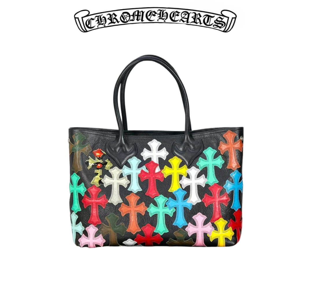 Chrome Hearts Multi-Color Cross Purse