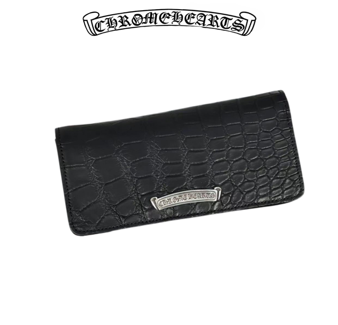 Chrome Hearts Alligator single fold Wallet