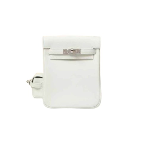 Hermès Kelly Jump22 White Togo&Palladium Hardware