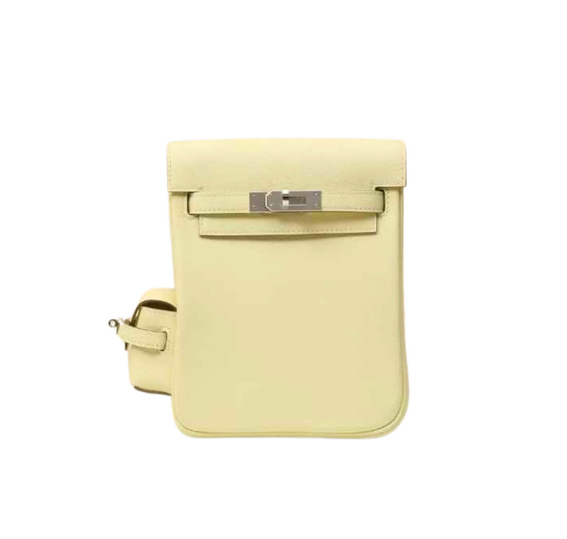 Hermès Kelly Jump22 Jaune Milton Togo&Palladium Hardware