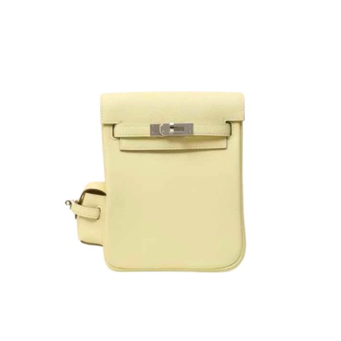 Hermès Kelly Jump22 Jaune Milton Togo&Palladium Hardware