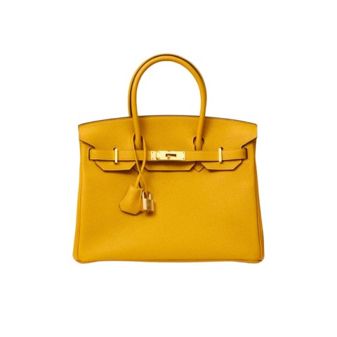 Hermès Birkin30 Jaune Ambre Togo&Gold Hardware