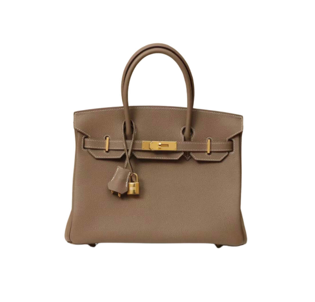 Hermès Birkin30 Etoupe Togo&Gold Hardware