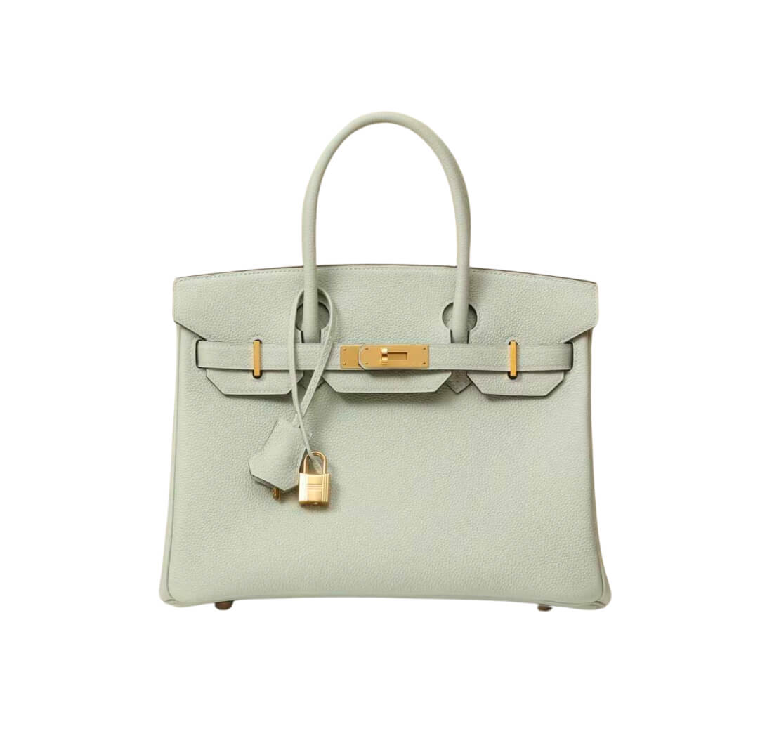 Hermès Birkin30 Gris Neve&Togo&Gold Hardware