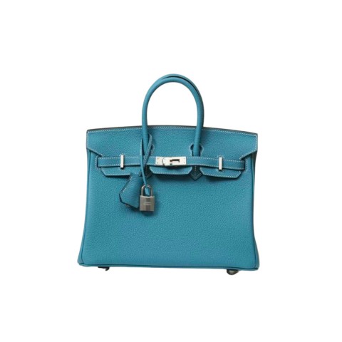 Hermès Birkin30 Blue jean Togo& Palladium Hardware