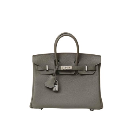 Hermès Birkin25 Etain Togo& Palladium Hardware