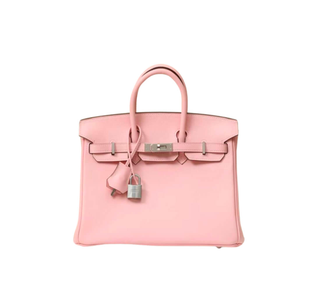 Hermès Birkin25 Sakura Rose Togo& Palladium Hardware