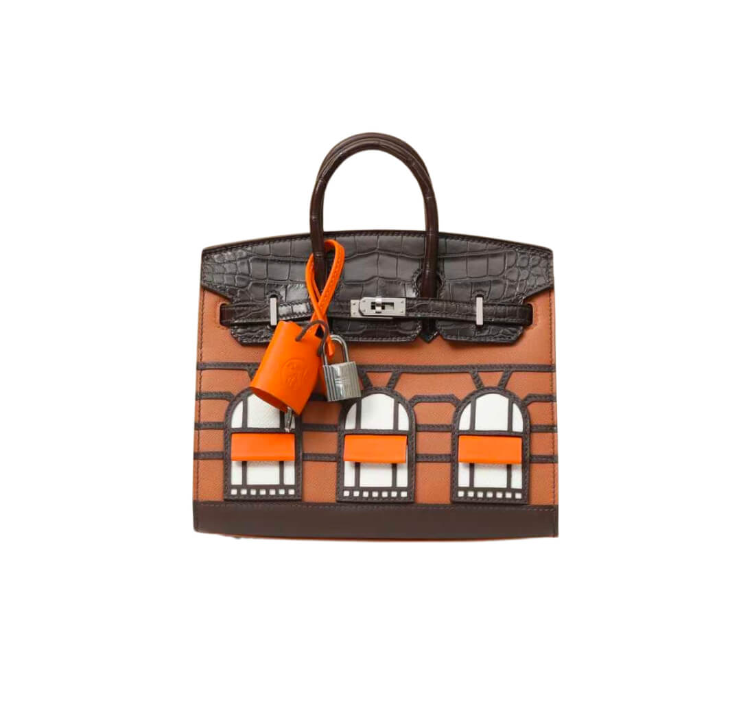 Hermès Birkin20 Sellier Faubourg House Day&Palladium Hardware