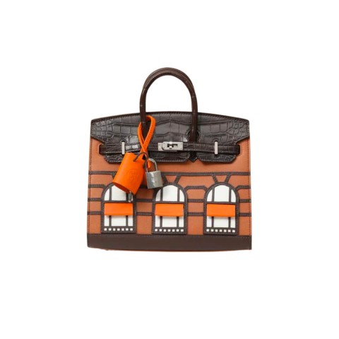 Hermès Birkin20 Sellier Faubourg House Day&Palladium Hardware