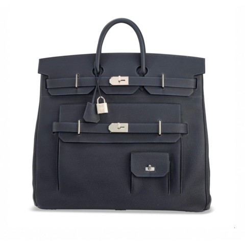 Hermès Birkin HAC Caban  Multipockets Togo Leather&Palladium Hardware