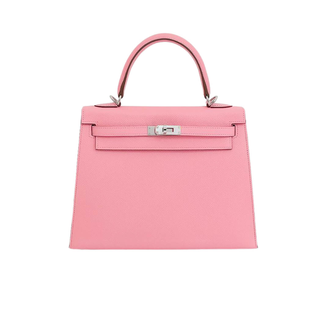 Hermès Kelly25 Rose Confetti Togo& Palladium Hardware