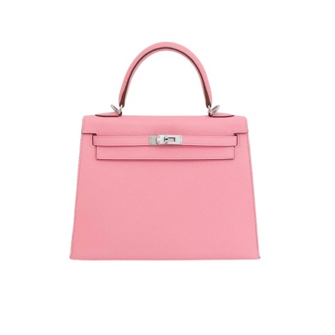 Hermès Kelly25 Rose Confetti Togo& Palladium Hardware