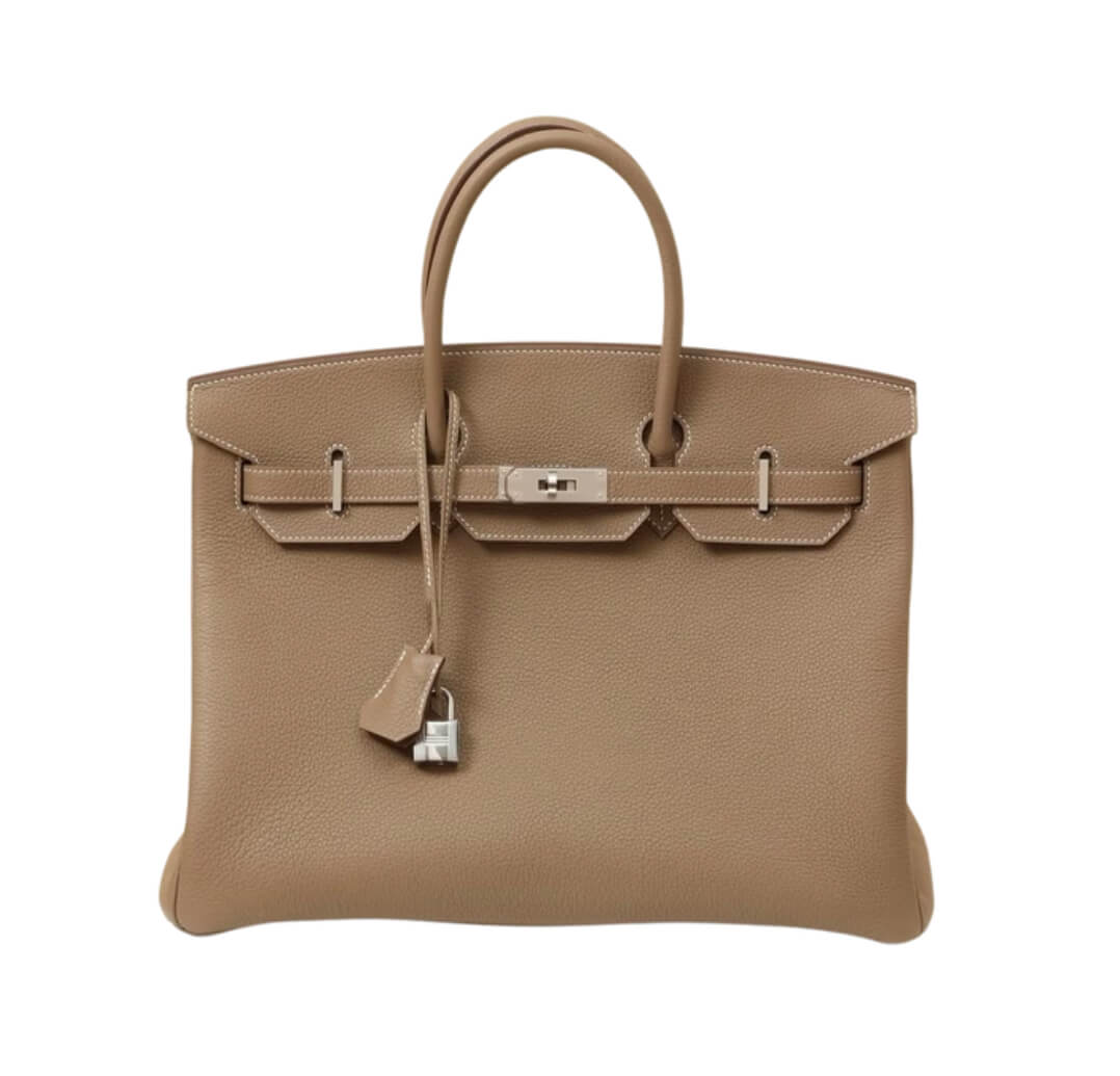 Hermès Birkin35 Etoupe Togo&Palladium Hardware