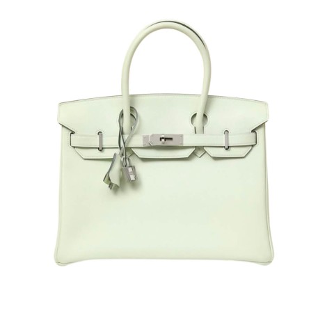 Hemes Birkin30 Vert Fizz Swift&Palladium Hardware