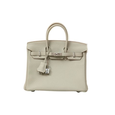 Hermès Birkin25 PEARL GREY Togo&Palladium Hardware