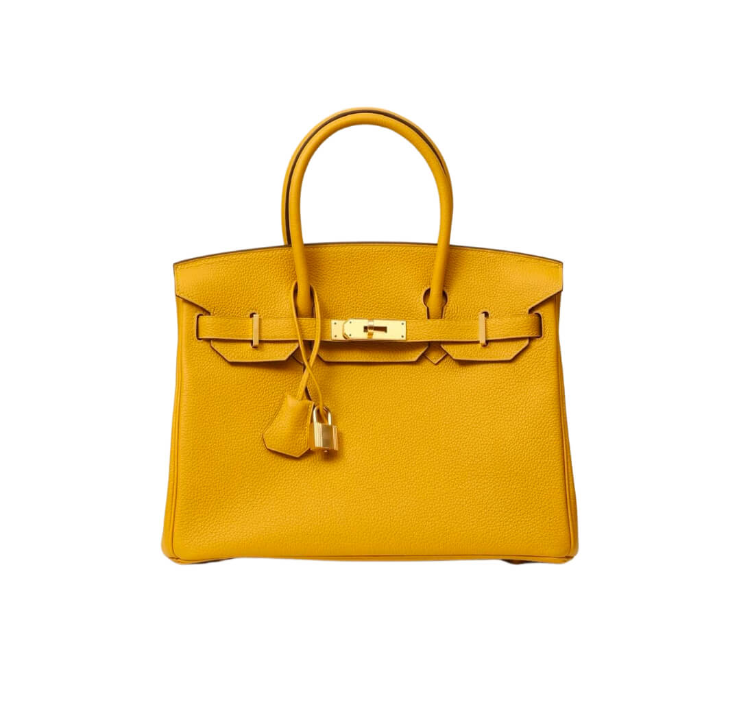 Hermès Birkin25 Jaune Ambre Togo&Gold Hardware