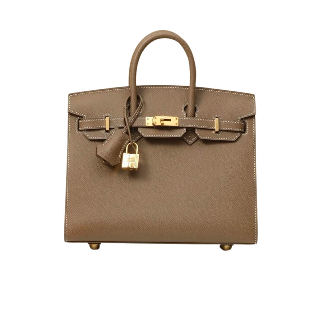 Hermès Birkin25 Sellier Etoupe Epsom&Gold Hardware