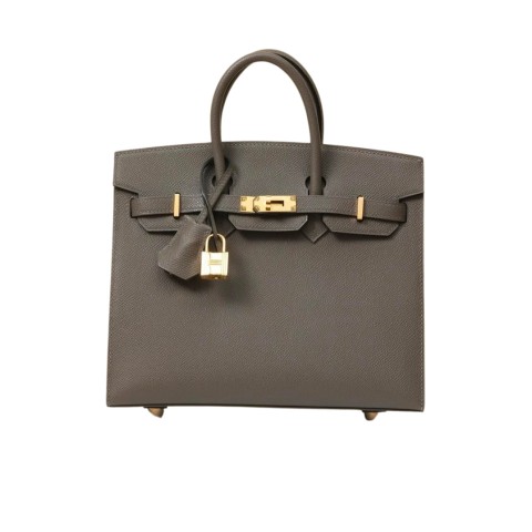 Hermès Birkin25 Sellier Etain Epsom&Gold Hardware