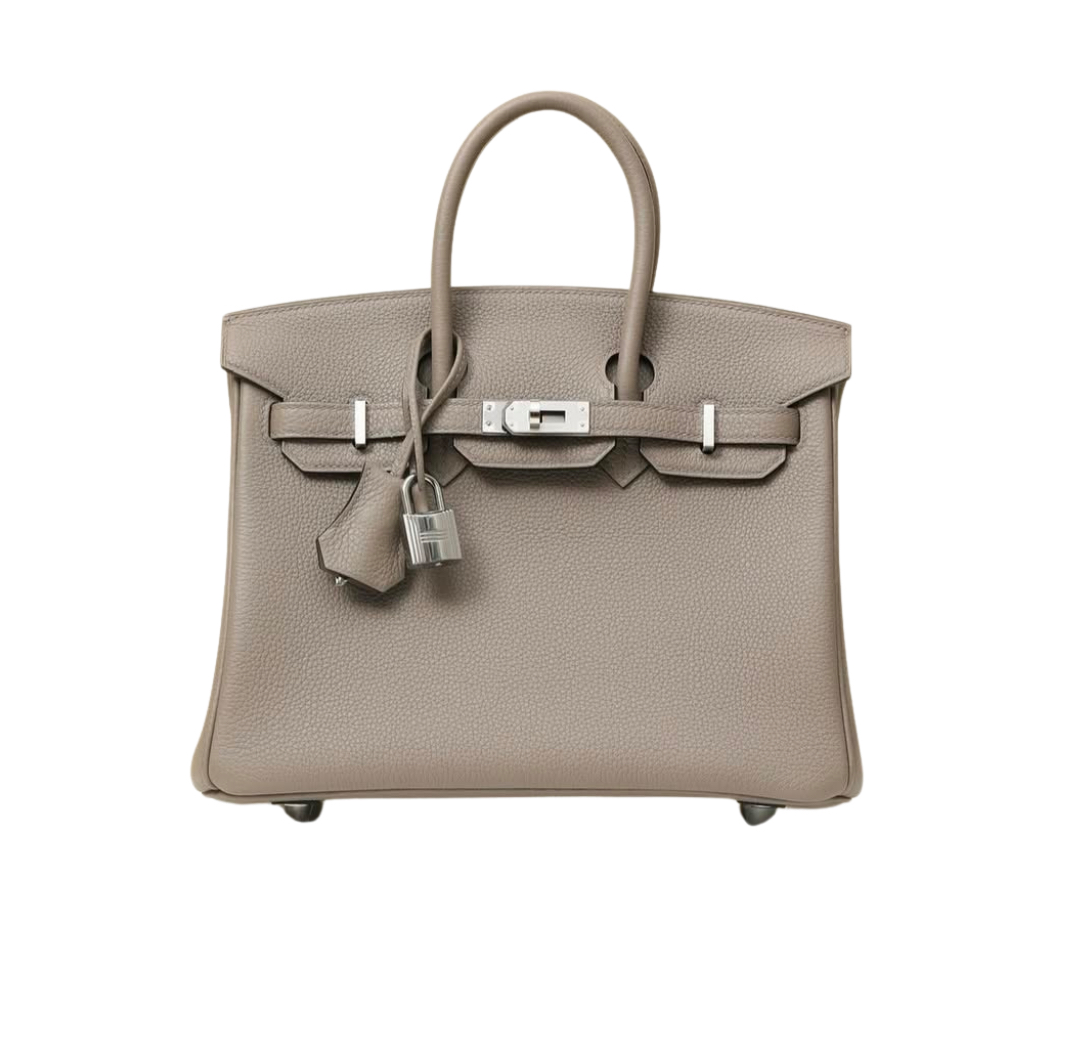 Hermès Birkin25  Beige Marfa Togo&Palladium Hardware