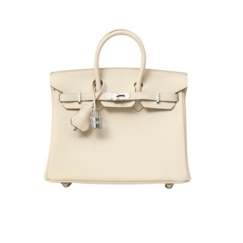 Hermès Birkin25 Nata Togo&Palladium Hardware 