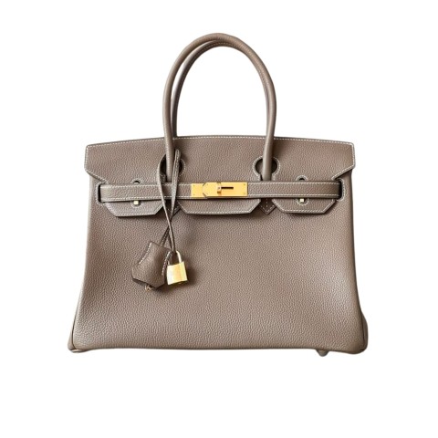 Hermès Birkin35  Etoupe Togo &Gold Hardware