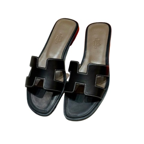 Hermès Oran Sandal Noir