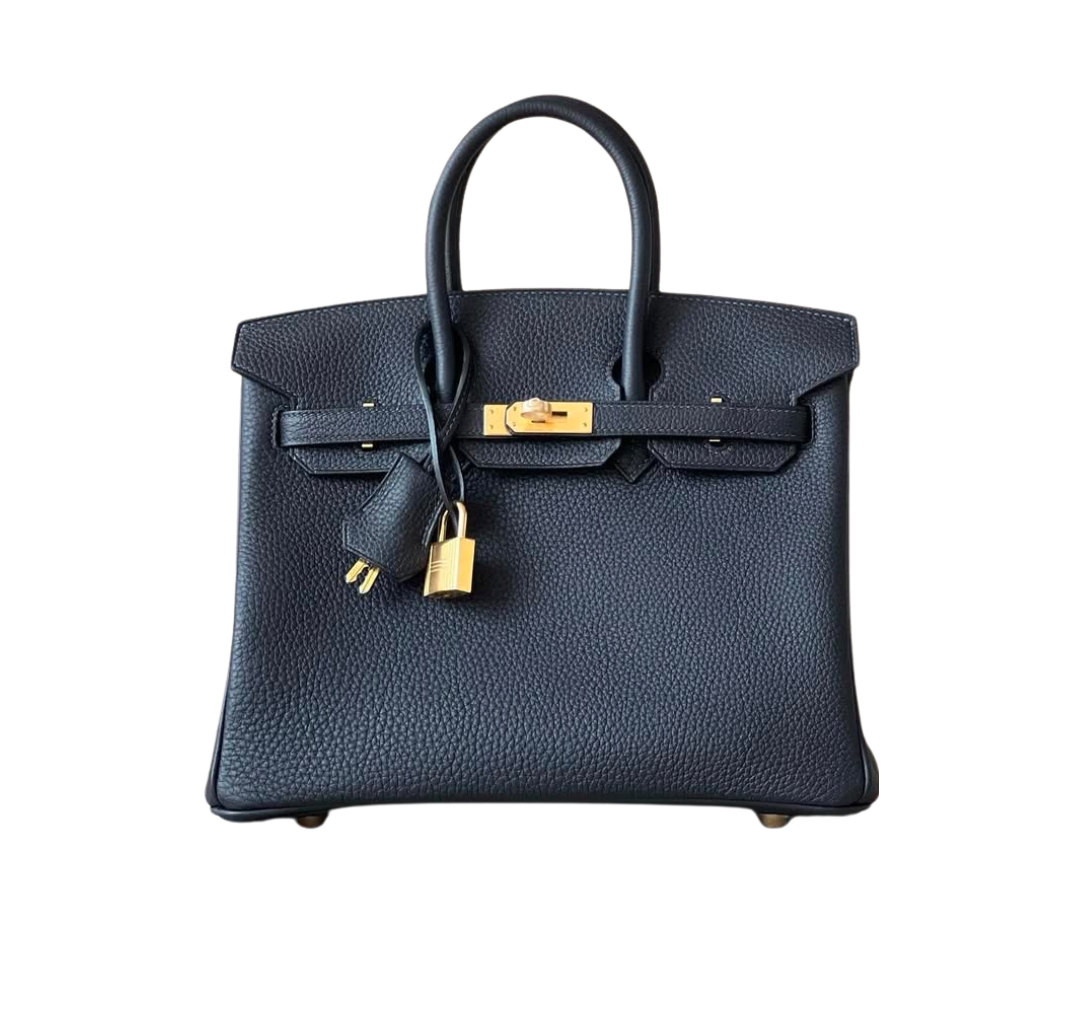 Hermès Birkin25 Blue nuit Togo& Gold Hardware