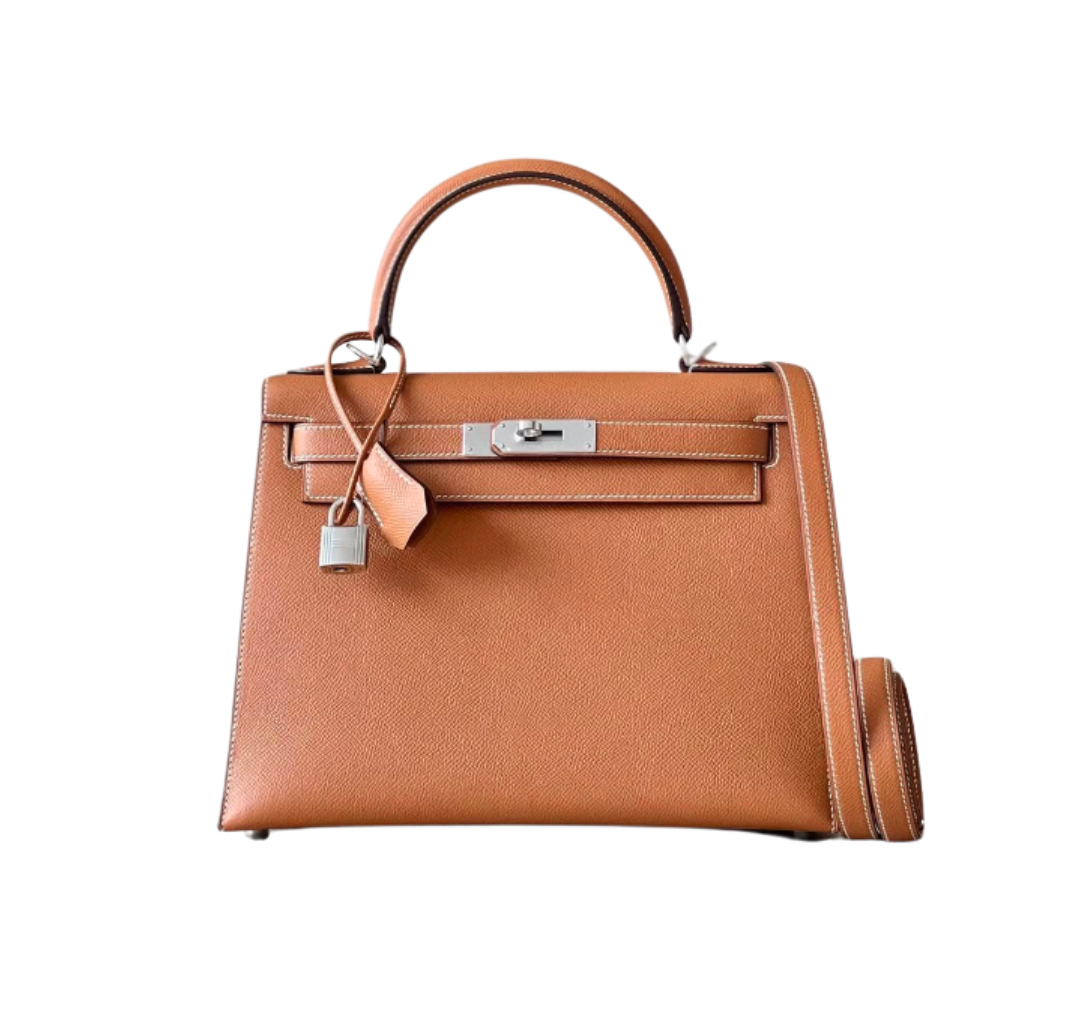 Hermès Kelly 28 Gold Epsom& Palladium Hardware