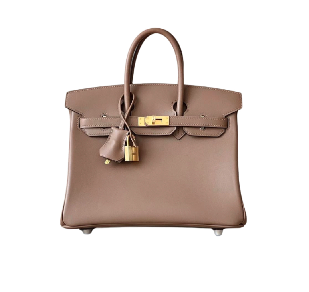 Hermès Birkin25 Etoupe Swift&Gold Hardware