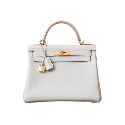 Hermès Kelly25 Gris Perle Epsom&Gold Hardware