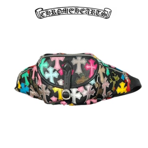 Chrome Hearts Multi-Color Cemetery Waist Bag