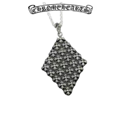 Chrome Hearts Silver Rhombus Star Pendant