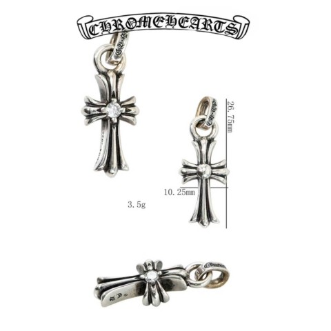 Chrome Hearts Silver Bullet Pendant