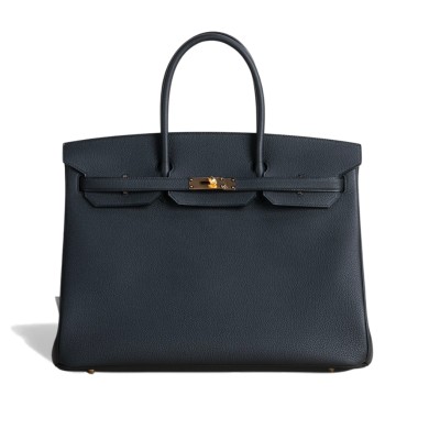  Hermès Birkin40 Noir Togo&Gold Hardware