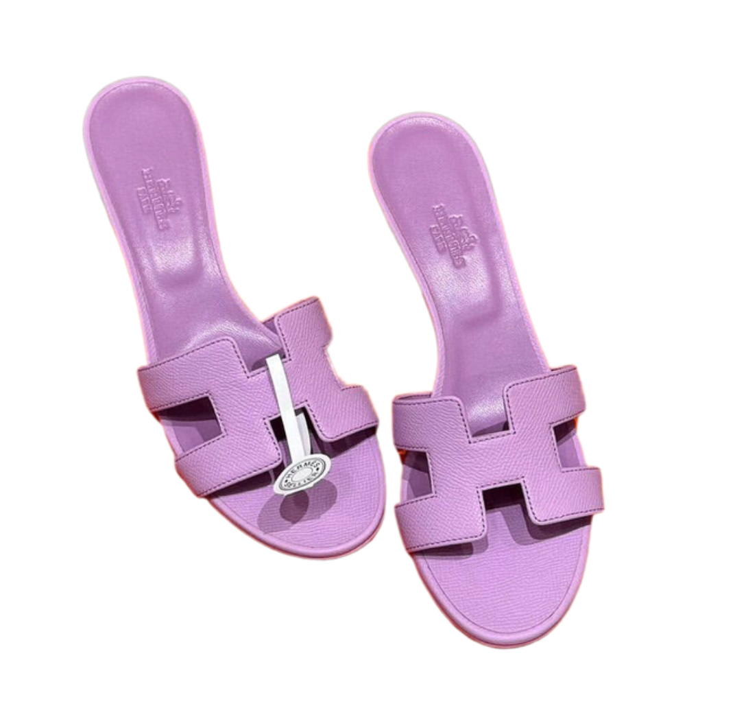  Hermès Oasis Sandal Violet Amethyste