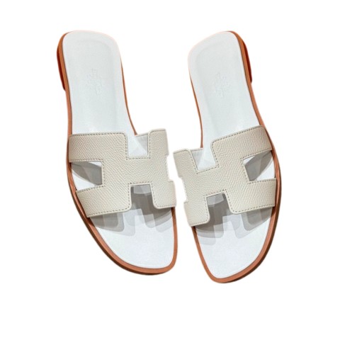 Hermès Oran sandal Blanc