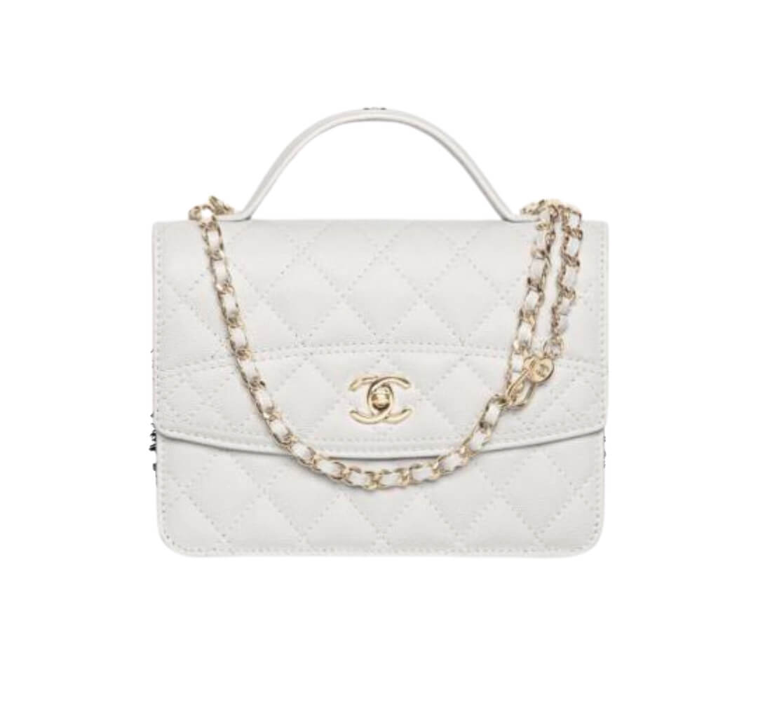 Chanel Caviar Two-Way Backpack Shoulder Flap Bag i