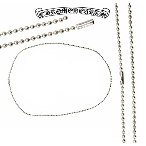 Chrome Hearts Silver Ball Chain