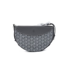 Goyard Hirondelle Crossbody Bag Gray