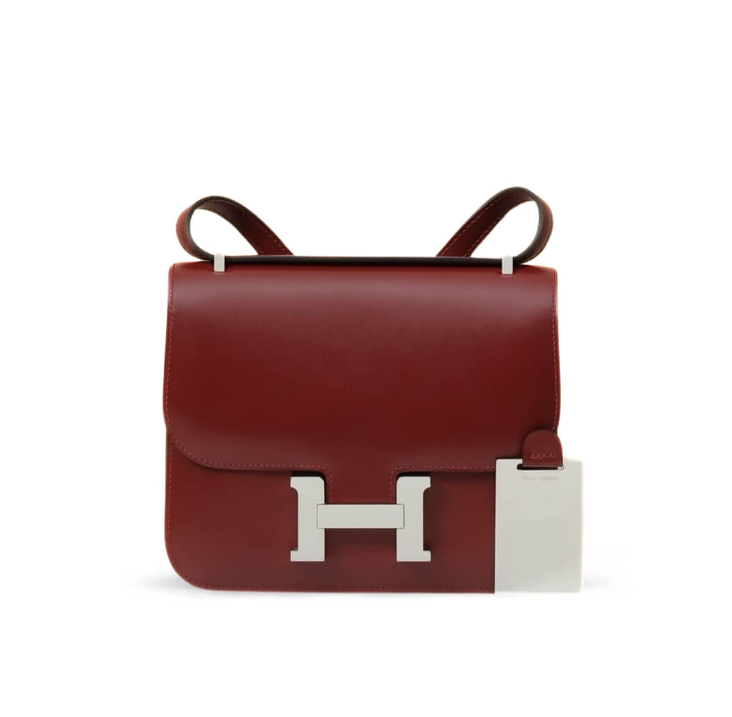 Hermès Constance 18 Rouge H Box&Palladium Hardware