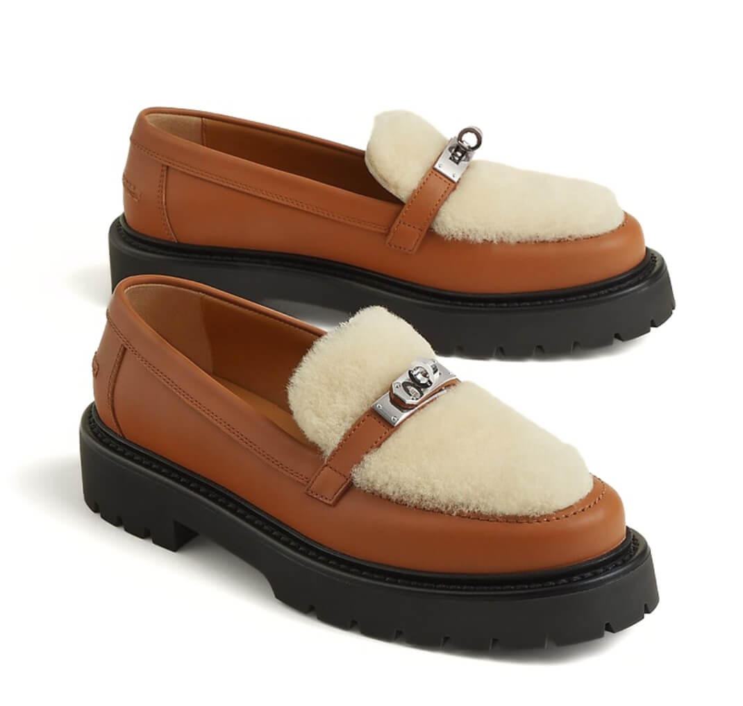 HERMÈS 24FW ICONE Kelly Women’s Loafers