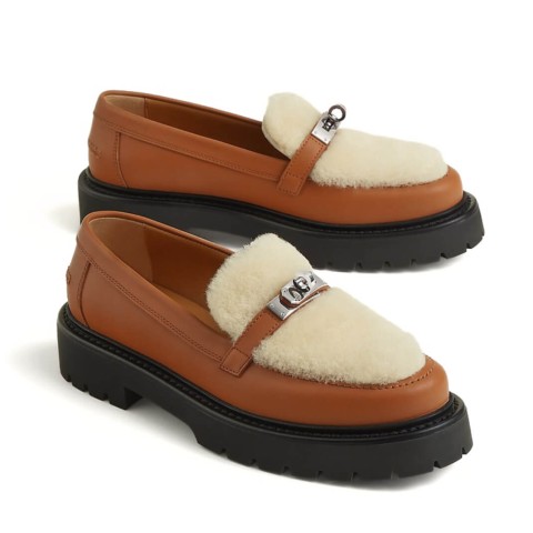 HERMÈS 24FW ICONE Kelly Women’s Loafers